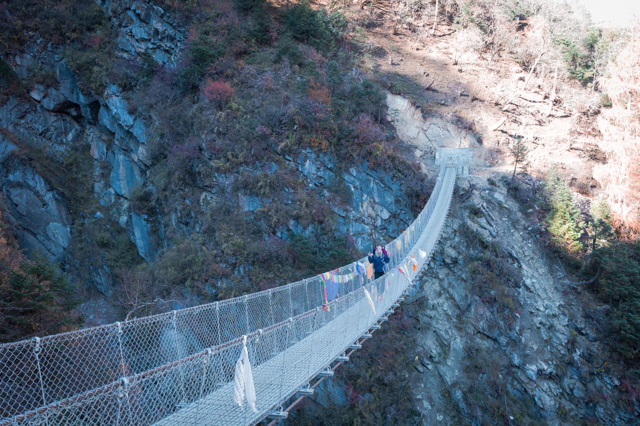 The Hollow bridge that was full of excitement.