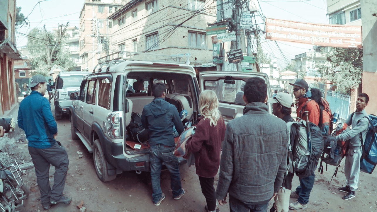 Saddling up for Manaslu .